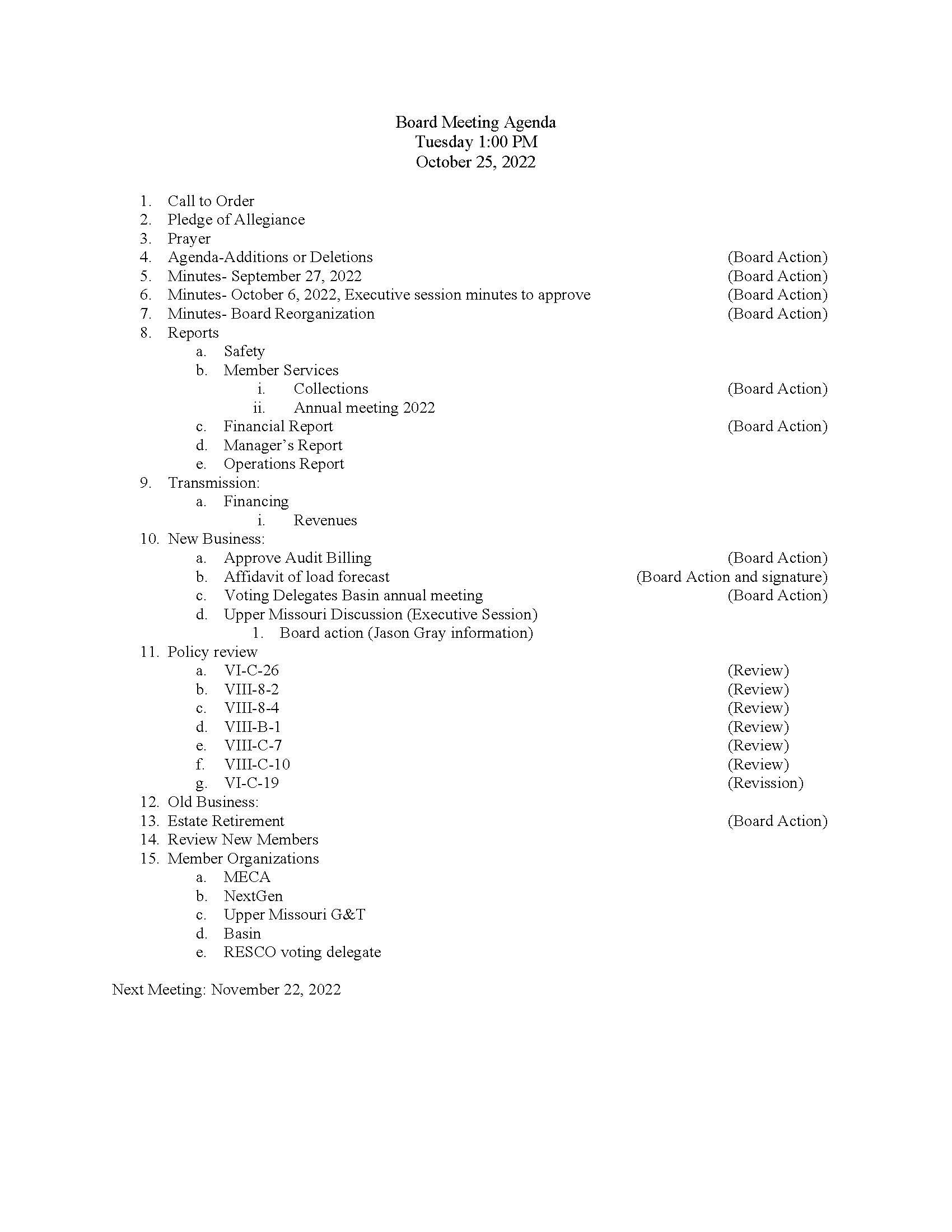 File Sheridan Electric Cooperative